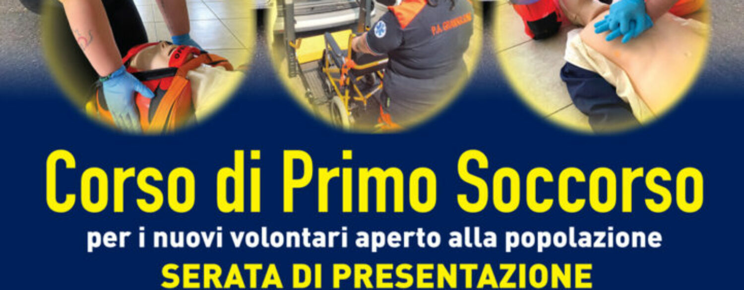 Corso 2023 per aspiranti volontari