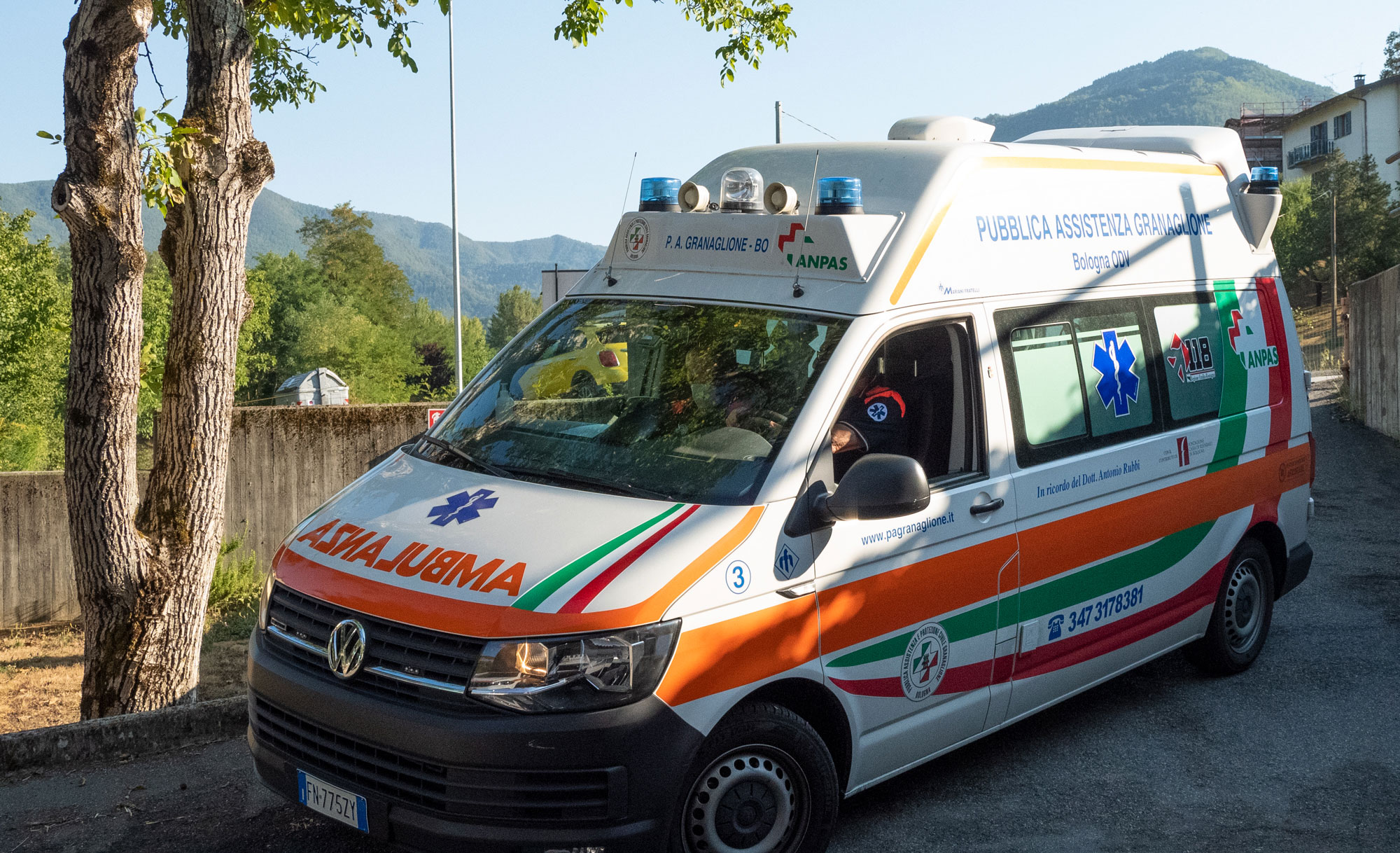 Trasporto sanitario in ambulanza